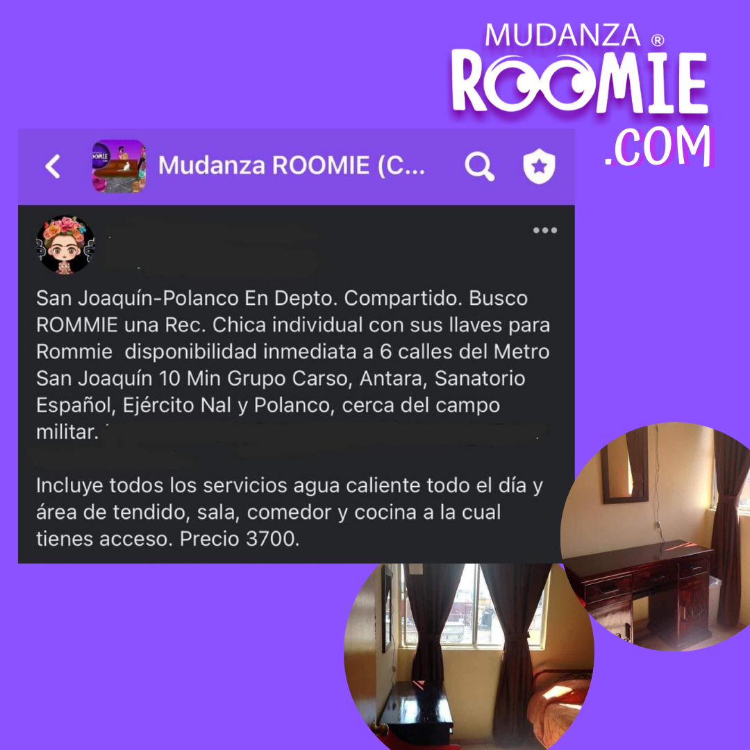 RENTAS en CDMX - Roomies - Depas en CDMX