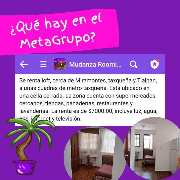 Renta de habitaciones en Ciudad de México